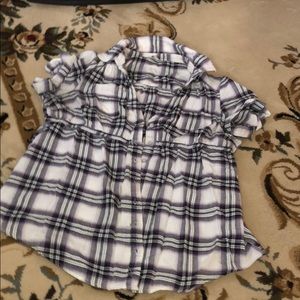 Guess babydoll top!
